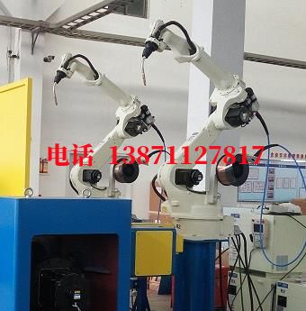 金波乡弧焊机器人工作站
